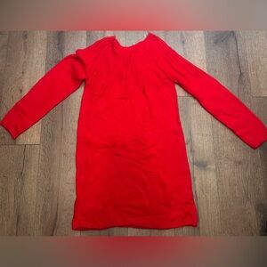 Red Sweater Dress